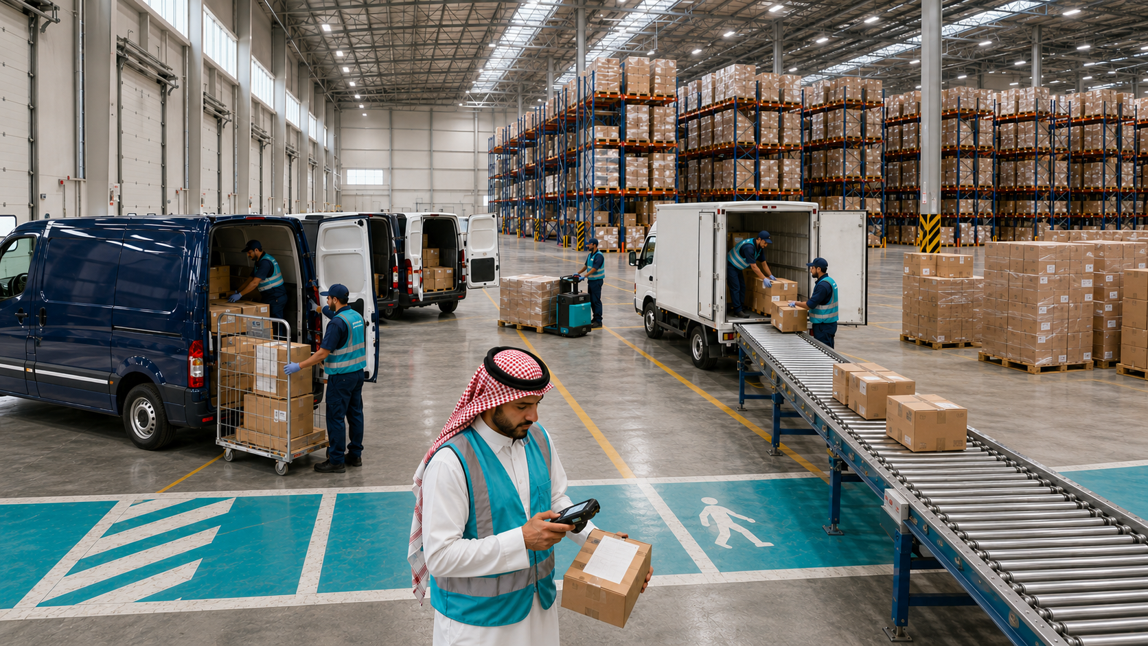 سماء للخدمات اللوجستية: حلول الشحن والنقل والتخزين في السعودية